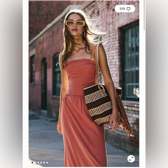 Striped Brown and Tan Tote Bag - Picture 2 of 13